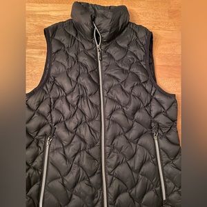 Gerry insulated vest. Great for between season exercise & looks sharp too.